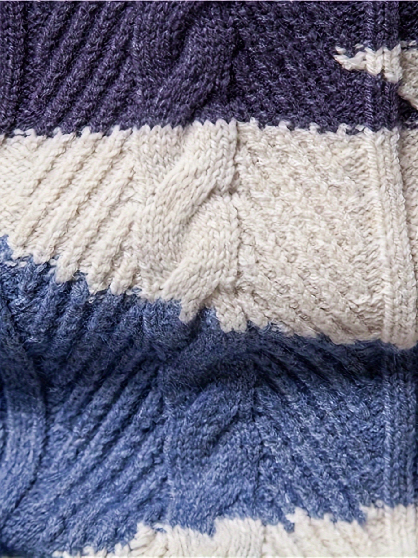 Marc - Pull Tricoté Vintage Homme