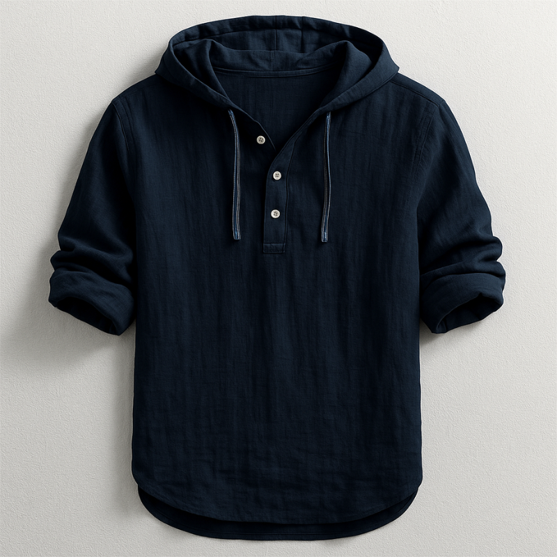 Lukas - Chemise Luxe Capuche Homme