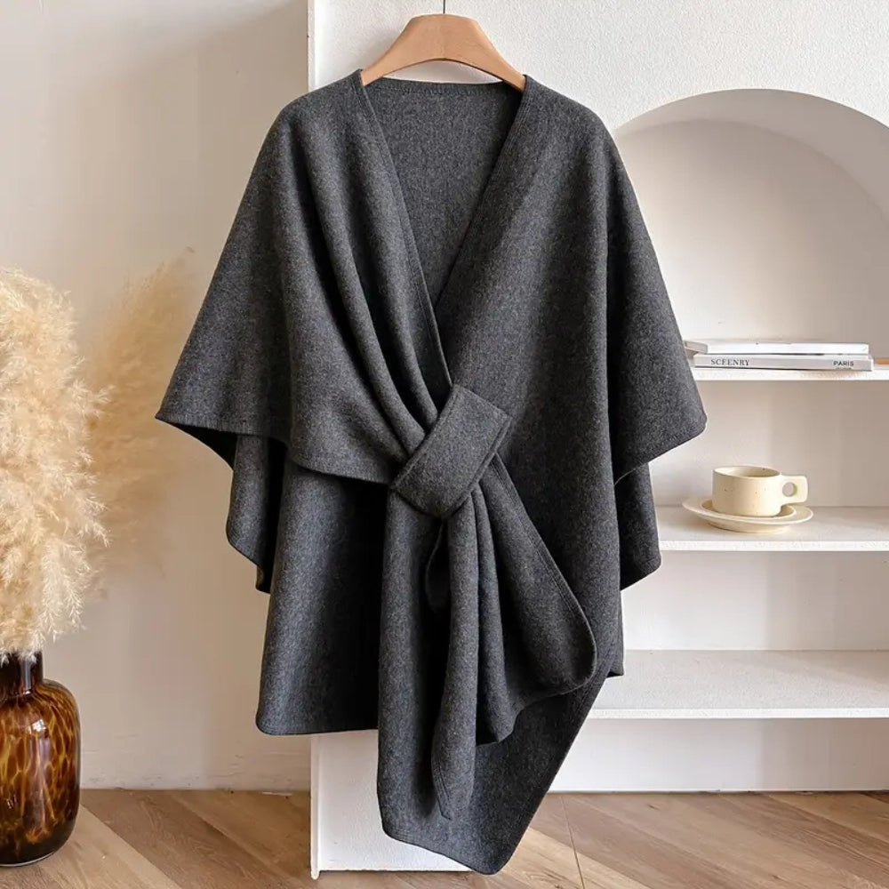 Camille - Manteau Cape Poncho Femme