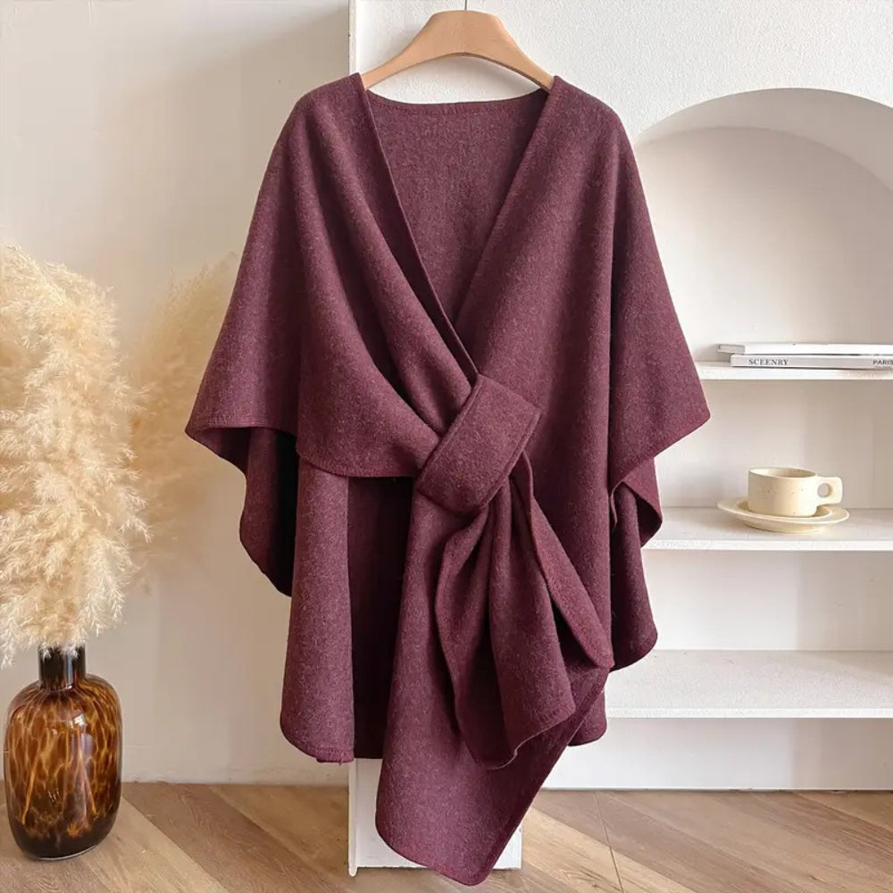 Camille - Manteau Cape Poncho Femme