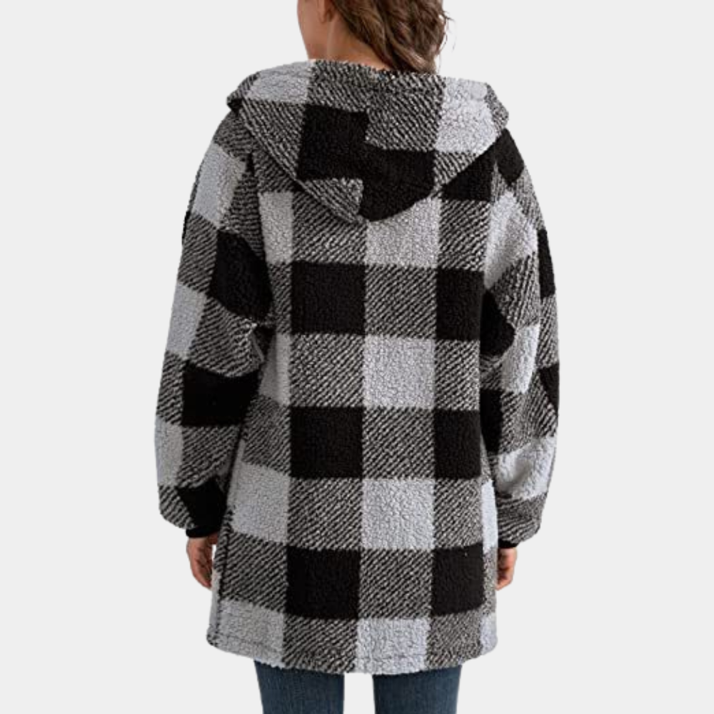 Marie - Sweat à capuche long et tendance pour femme