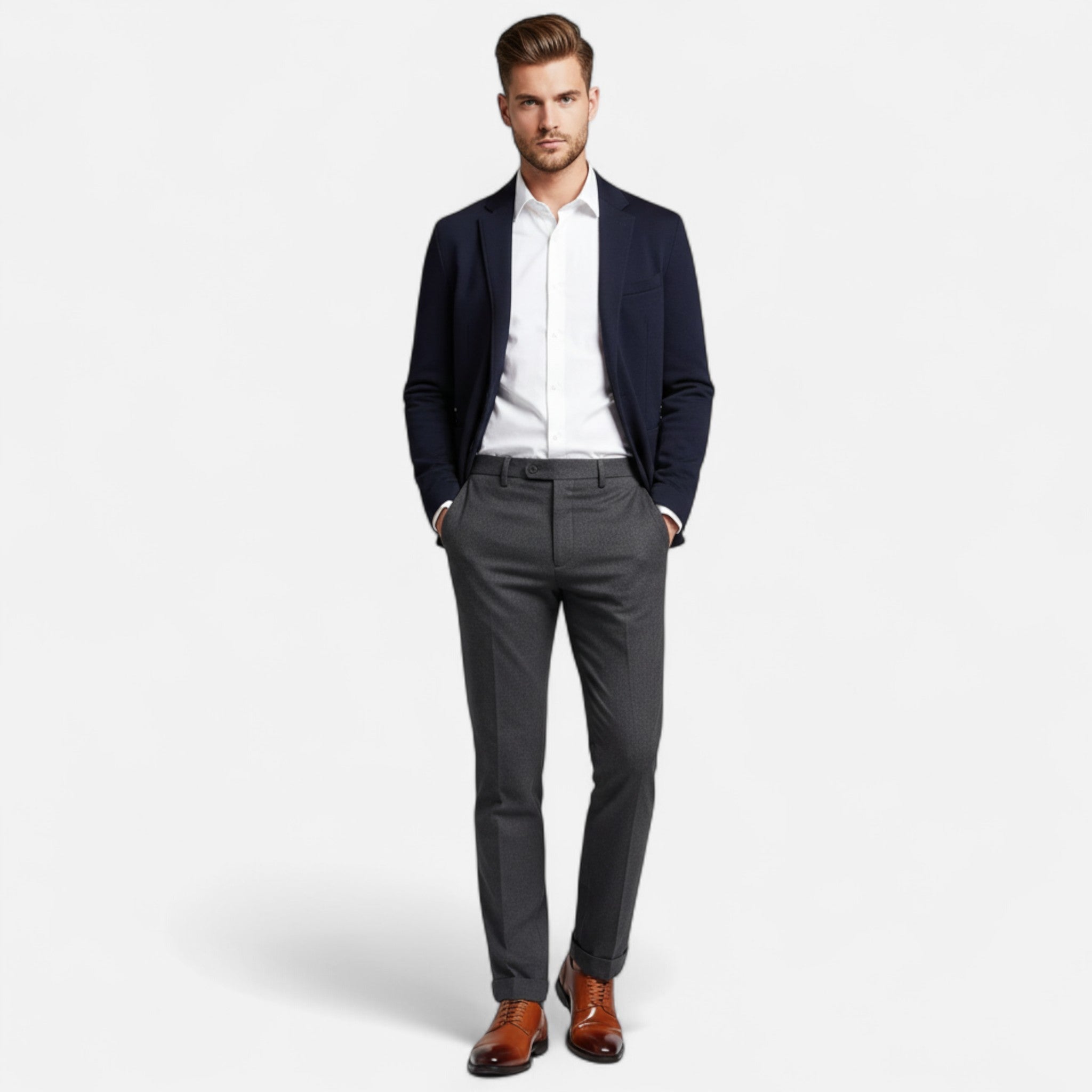 Nathan - Chaussures Oxford Élégantes Homme