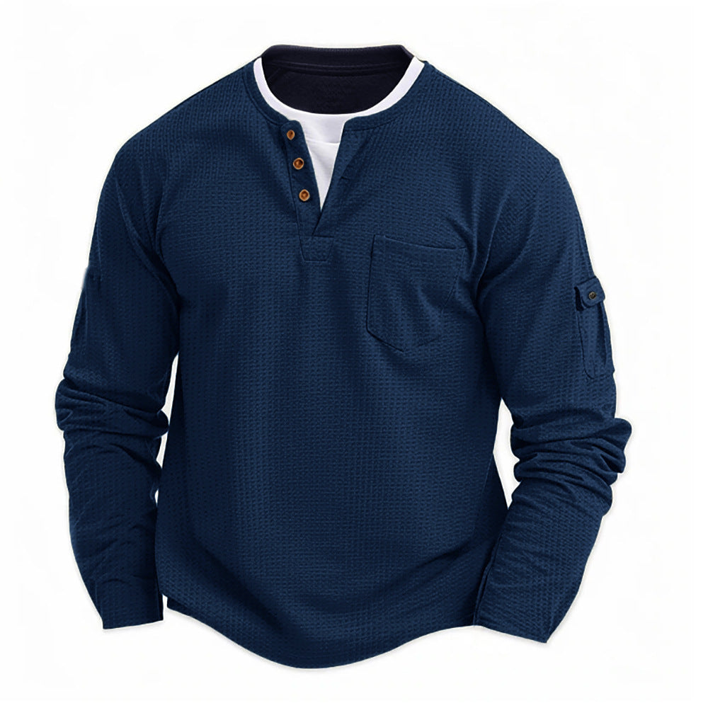 Lucas - Henley Manches Longues Homme