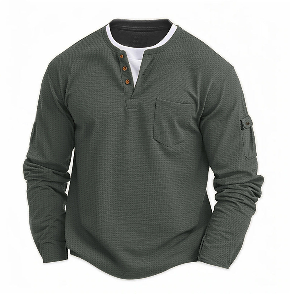 Lucas - Henley Manches Longues Homme