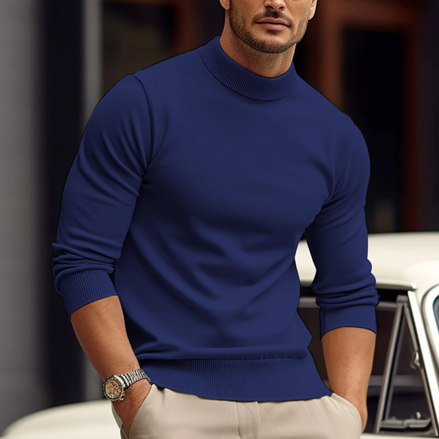 Pierre - Pull décontracté élégant pour homme