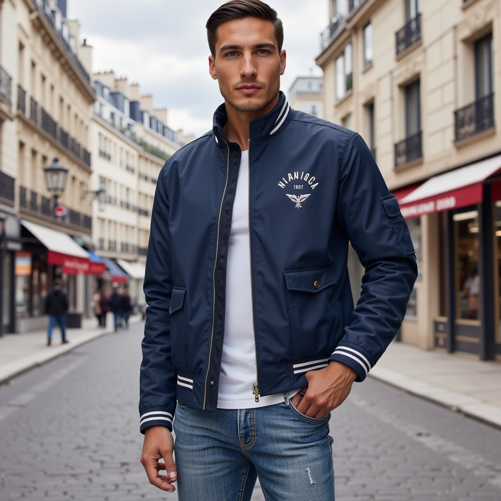 Thomas - Veste Mi-Saison Luxe Homme