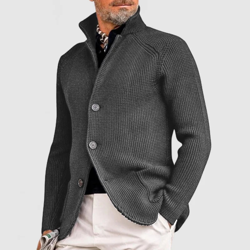 Victor - Cardigan Maille Intemporelle Homme