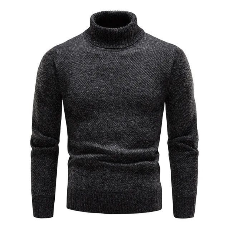 Pierre - Pull Col Roulé élégant homme