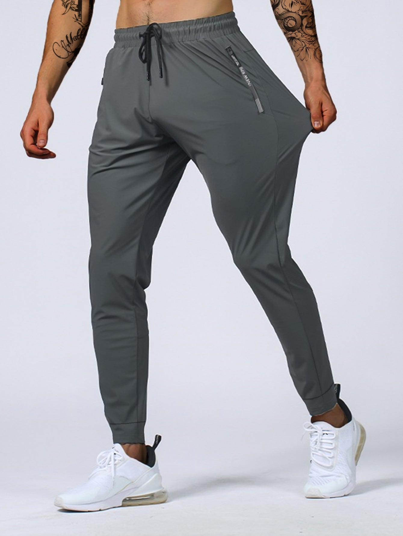 Léo - Joggers Respirants Stretch Homme