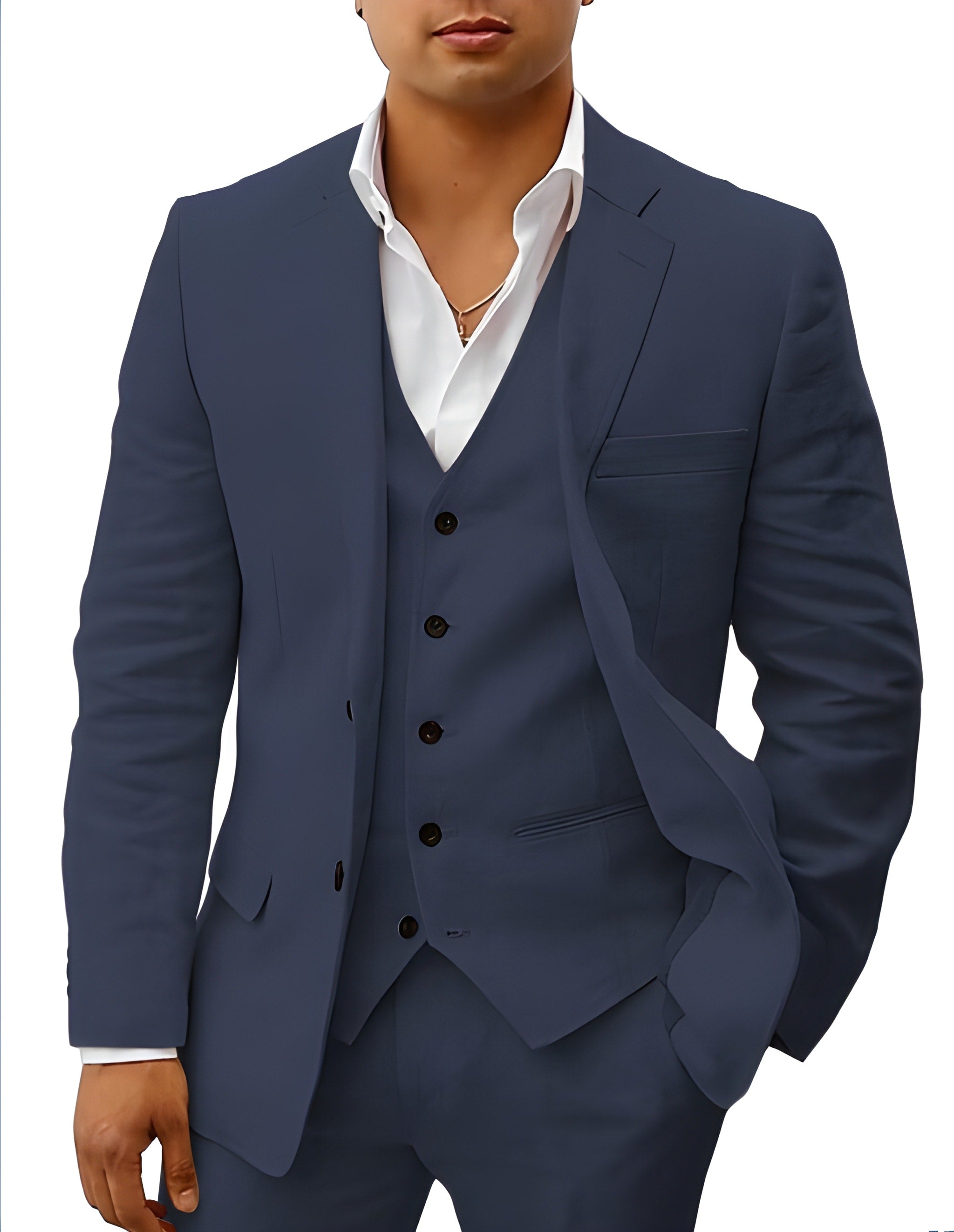 Gabriel - Costume Lin Classique Homme