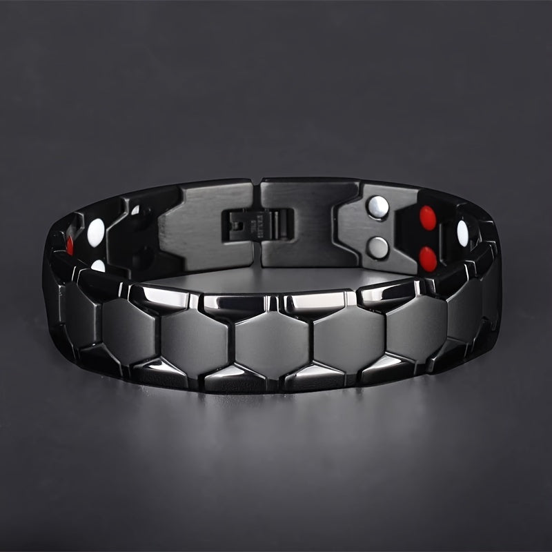 Romain - Bracelet Titane Stylé Homme