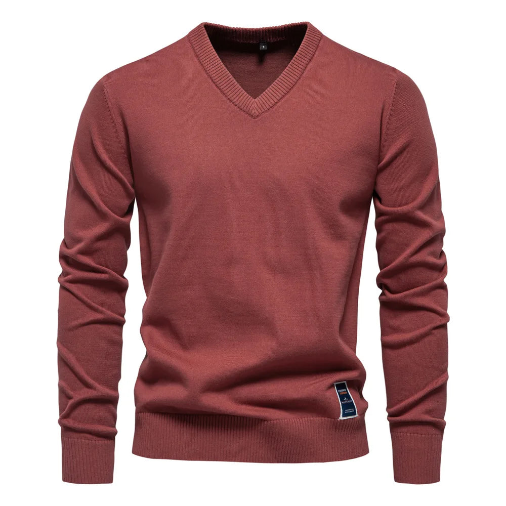 James - Pull Col V Homme