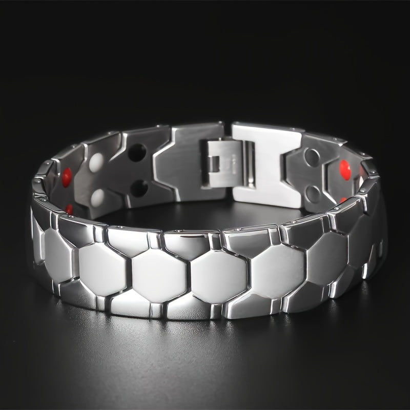 Romain - Bracelet Titane Stylé Homme