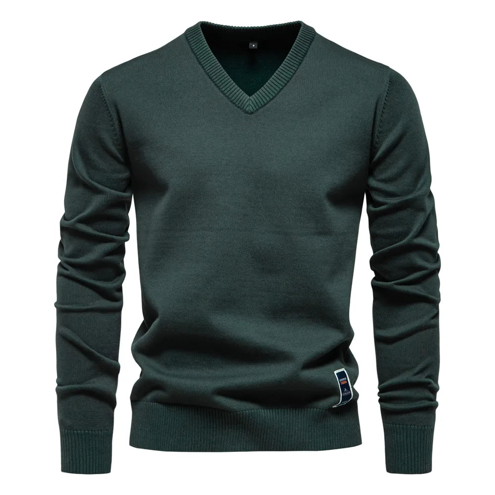 James - Pull Col V Homme