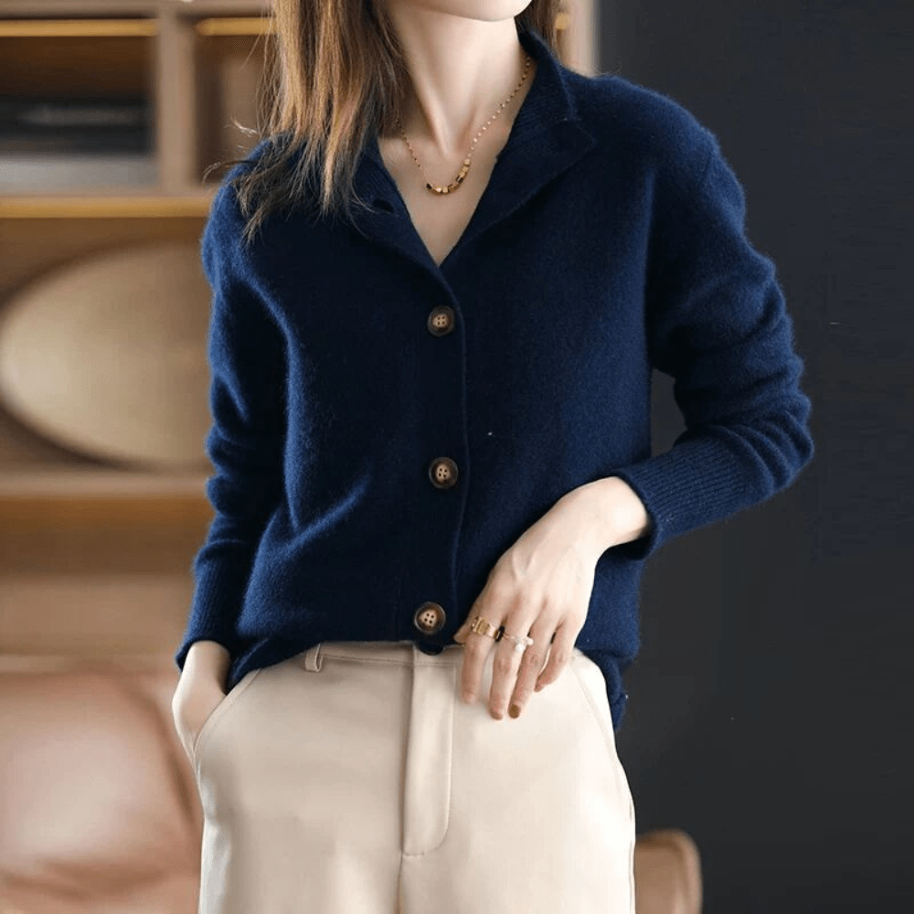 Darla - Cardigan Cachemire Doux Femme